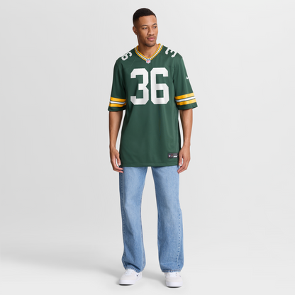 Men's Green Bay Packers LeRoy Butler Nike Green Retired Player Game Jersey