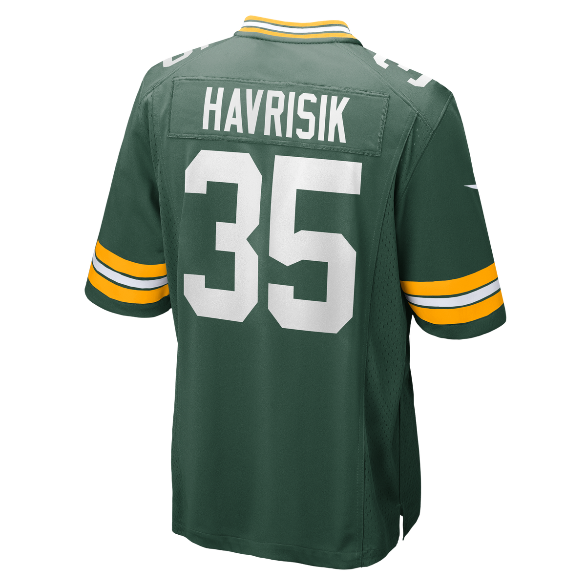 Men's Green Bay Packers Lucas Havrisik Nike Green Team Game Jersey