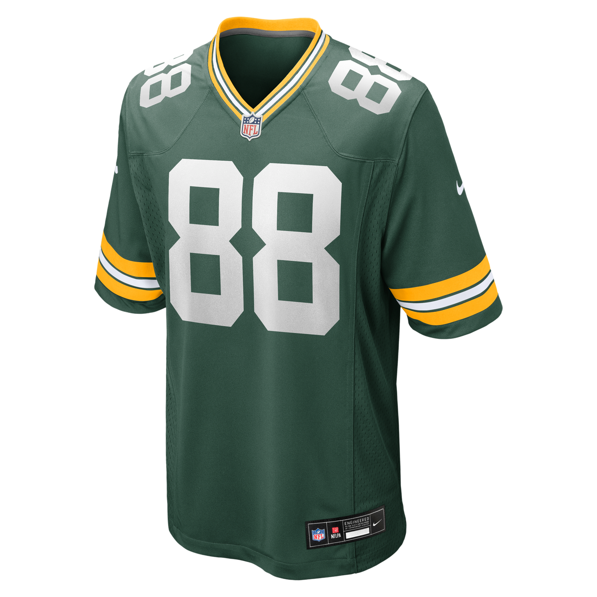 Men's Green Bay Packers Luke Musgrave Nike Green Game Jersey