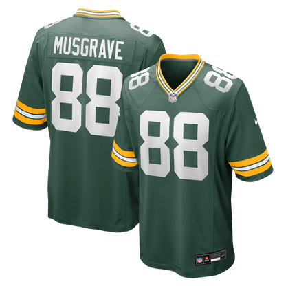 Men's Green Bay Packers Luke Musgrave Nike Green Game Jersey