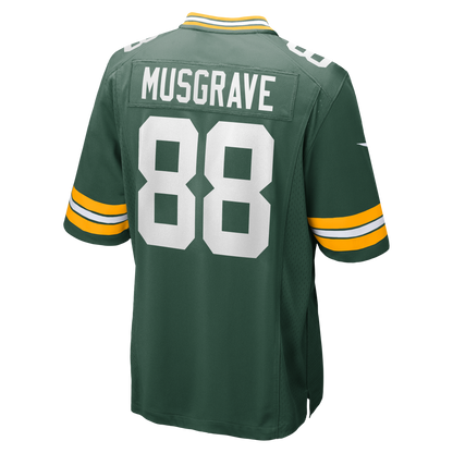 Men's Green Bay Packers Luke Musgrave Nike Green Game Jersey