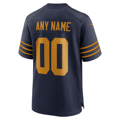 Men's Green Bay Packers Nike Navy The 1923 Classic Game Custom Jersey