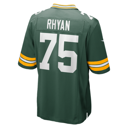 Men's Green Bay Packers Sean Rhyan Nike Green Game Player Jersey