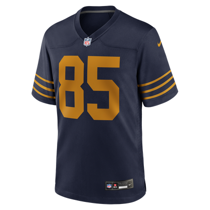 Men's Green Bay Packers Tucker Kraft Nike Navy Alternate Game Jersey