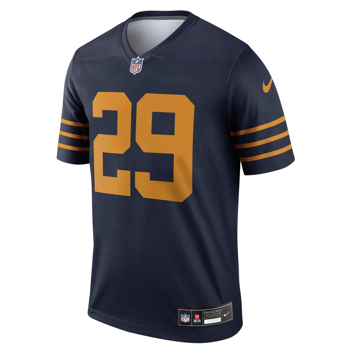 Men's Green Bay Packers Xavier McKinney Nike Navy The 1923 Classic Legend Player Dri-FIT Top