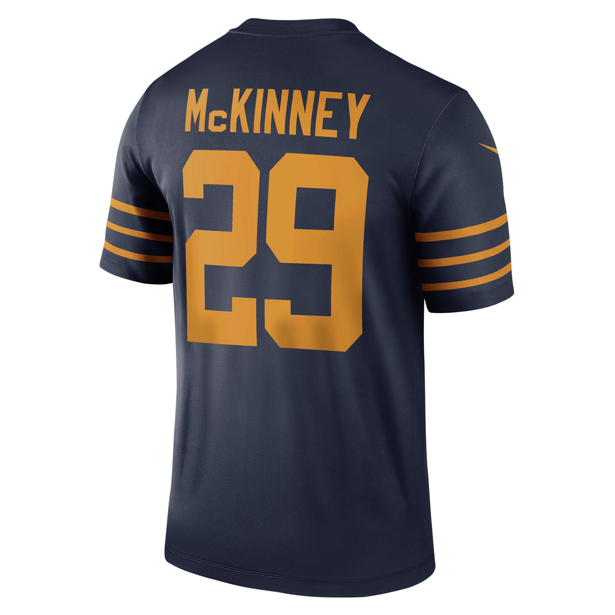 Men's Green Bay Packers Xavier McKinney Nike Navy The 1923 Classic Legend Player Dri-FIT Top