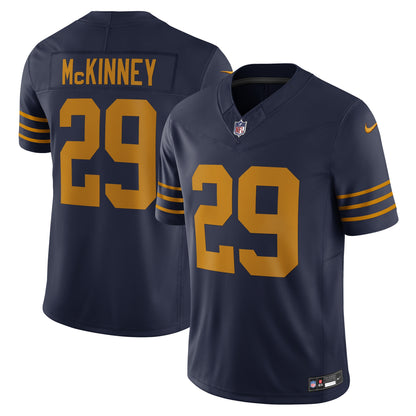 Men's Green Bay Packers Xavier McKinney Nike Navy The 1923 Classic Vapor F.U.S.E. Limited Jersey