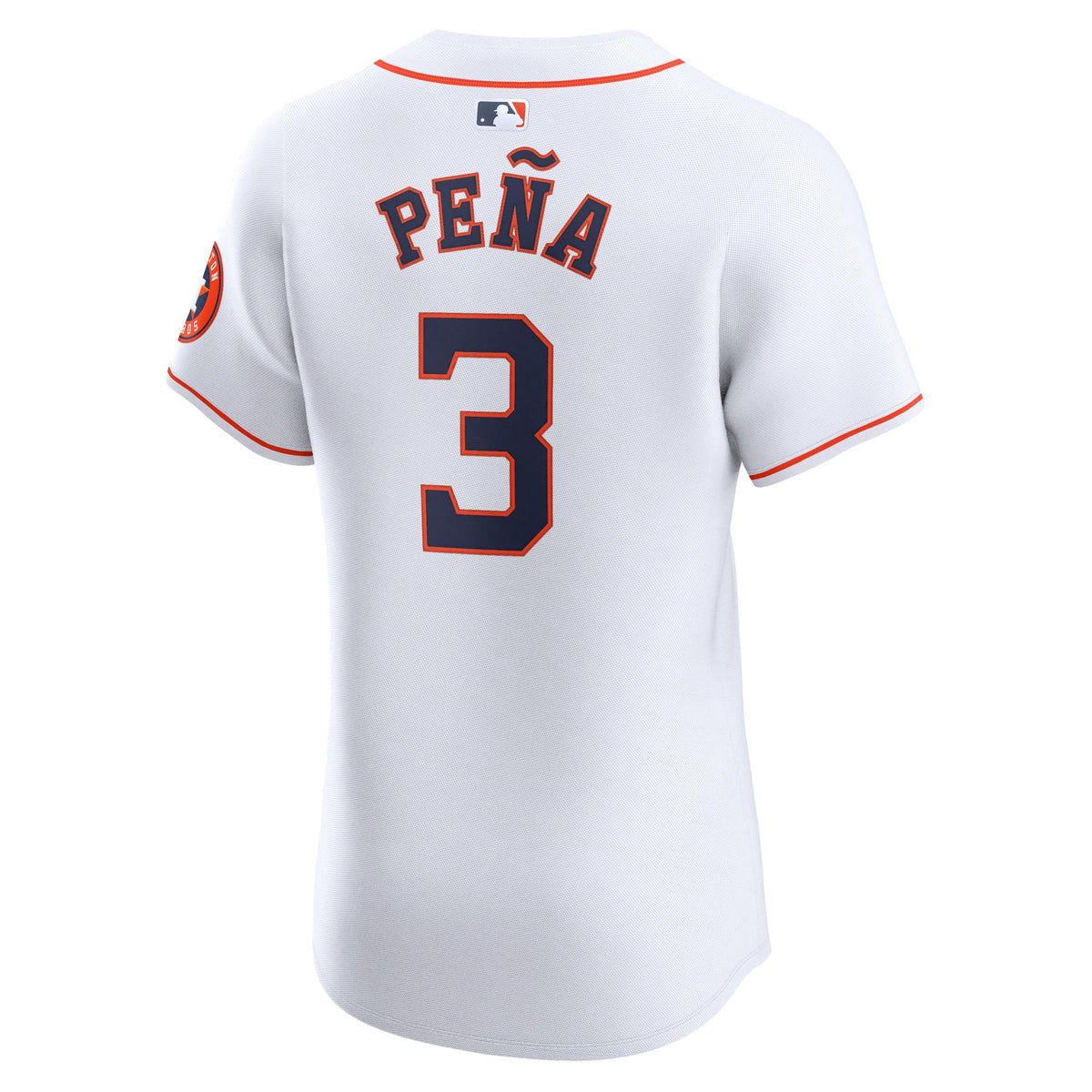 Men's Houston Astros Jeremy Peí±a Nike White Home Elite Player Jersey