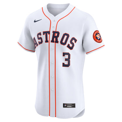 Men's Houston Astros Jeremy Peí±a Nike White Home Elite Player Jersey