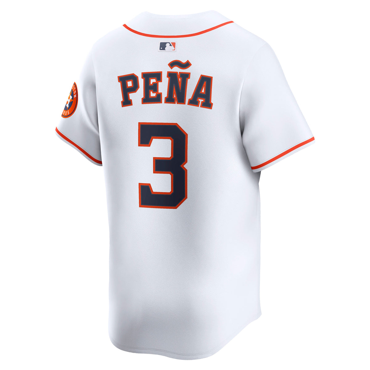 Men's Houston Astros Jeremy Peí±a Nike White Home Limited Player Jersey