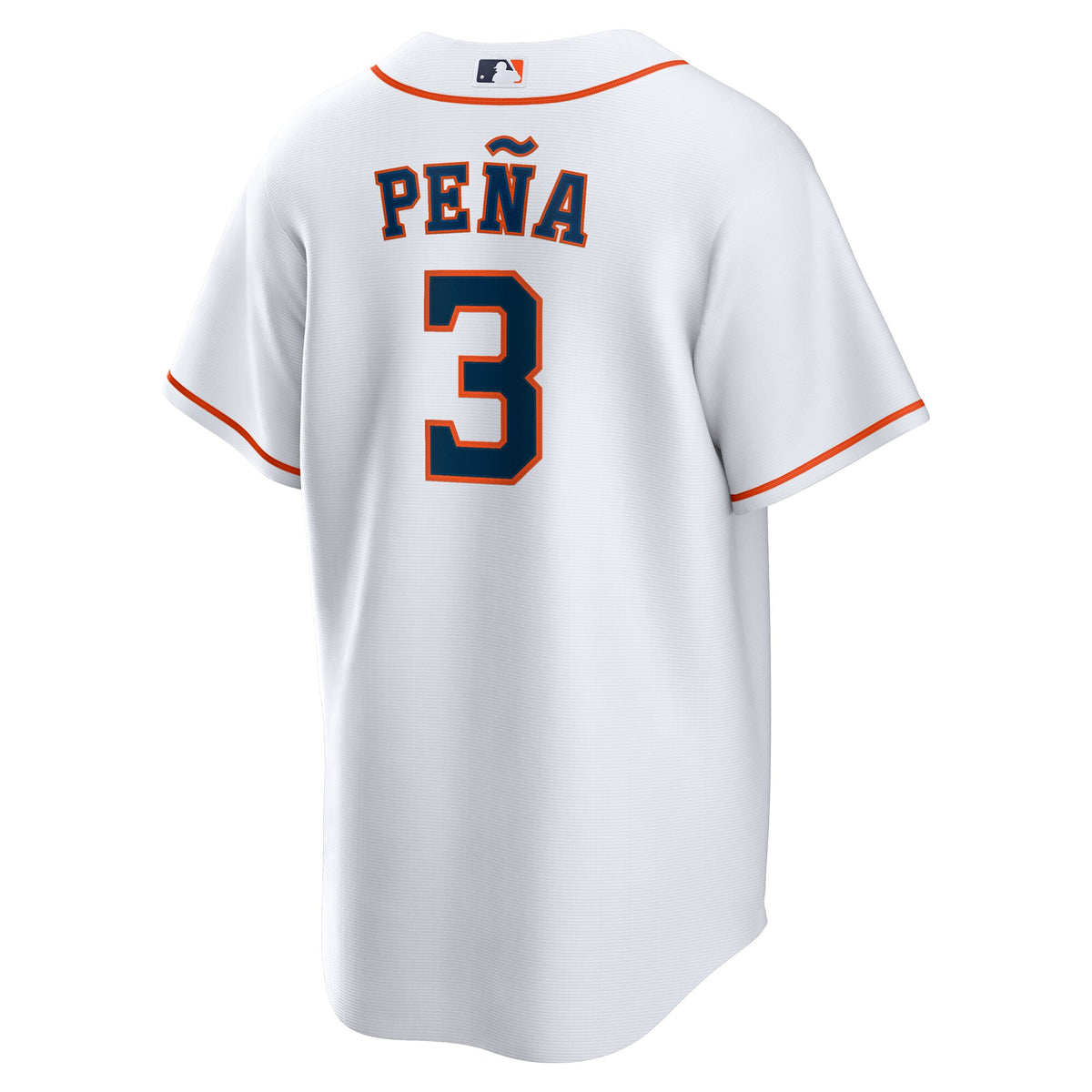Men's Houston Astros Jeremy Peí±a Nike White Home Replica Jersey