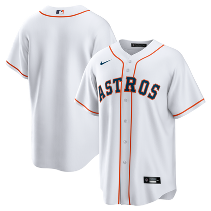 Men's Houston Astros Nike White Home Big & Tall Replica Jersey