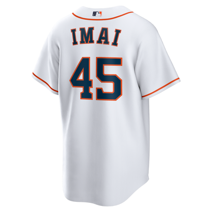 Men's Houston Astros Tatsuya Imai Nike White Home Replica Jersey