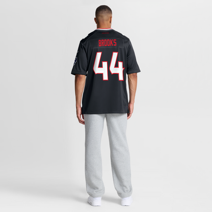Men's Houston Texans British Brooks Nike Navy Team Game Jersey