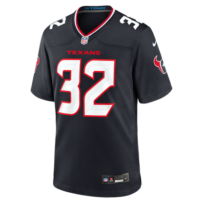 Men's Houston Texans David Montgomery Nike Navy Game Jersey