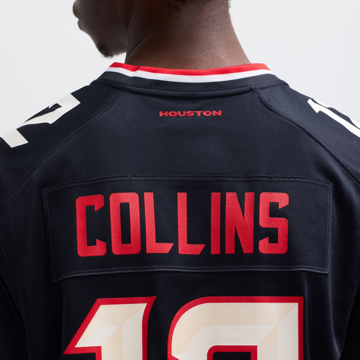 Men's Houston Texans Nico Collins Nike Navy Game Jersey