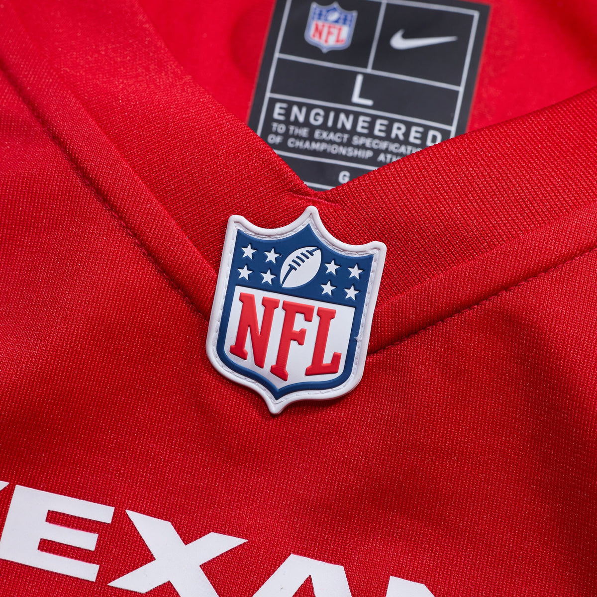 Men's Houston Texans Nico Collins Nike Red Alternate Game Jersey