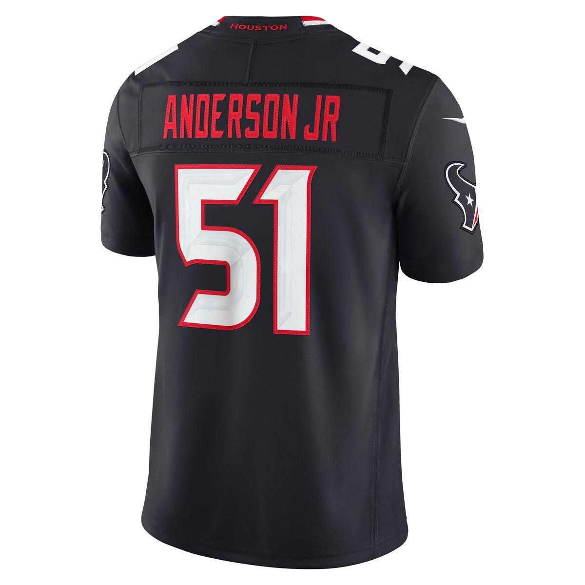 Men's Houston Texans Will Anderson Jr. Nike Navy Team Vapor F.U.S.E. Stitched Limited Jersey