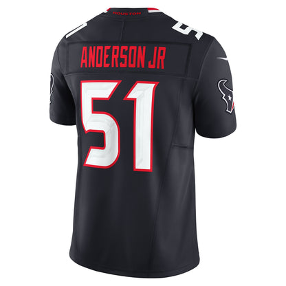 Men's Houston Texans Will Anderson Jr. Nike Navy Vapor F.U.S.E. Limited Jersey