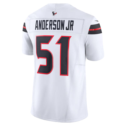 Men's Houston Texans Will Anderson Jr. Nike White Vapor F.U.S.E. Limited Jersey