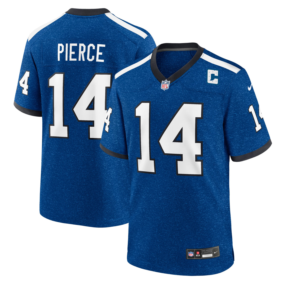 Men's Indianapolis Colts Alec Pierce Nike Blue Alternate Game Jersey