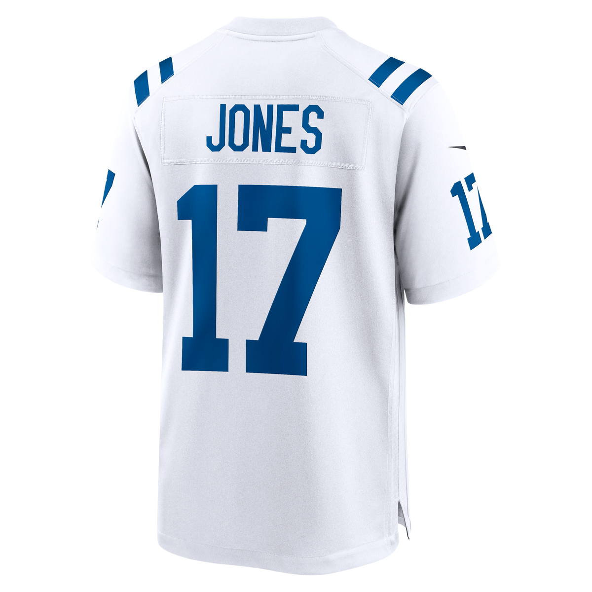 Men's Indianapolis Colts Daniel Jones Nike White Game Jersey