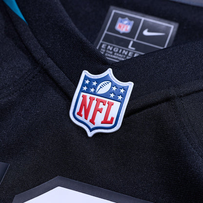 Men's Jacksonville Jaguars Jimmy Smith Nike Black Retired Player Alternate Game Jersey