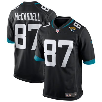 Men's Jacksonville Jaguars Keenan McCardell Nike Black Retired Player Alternate Game Jersey
