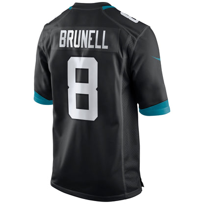 Men's Jacksonville Jaguars Mark Brunell Nike Black Retired Player Alternate Game Jersey