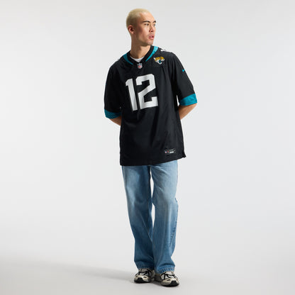 Men's Jacksonville Jaguars Travis Hunter Nike Black Alternate Game Jersey