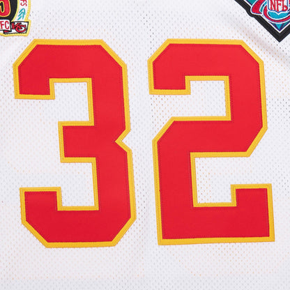 Men's Kansas City Chiefs 1994 Marcus Allen Mitchell & Ness White Authentic Throwback Retired Player Jersey