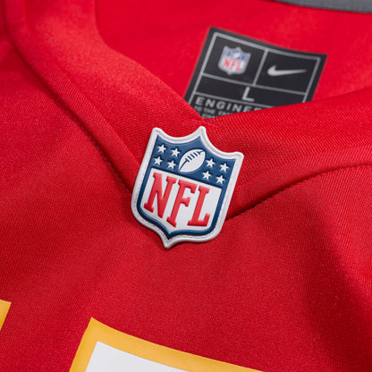 Men's Kansas City Chiefs Ashton Gillotte Nike Red Team Game Jersey