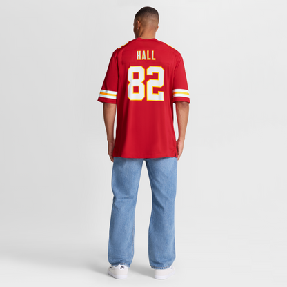 Men's Kansas City Chiefs Dante Hall Nike Red Retired Player Game Jersey