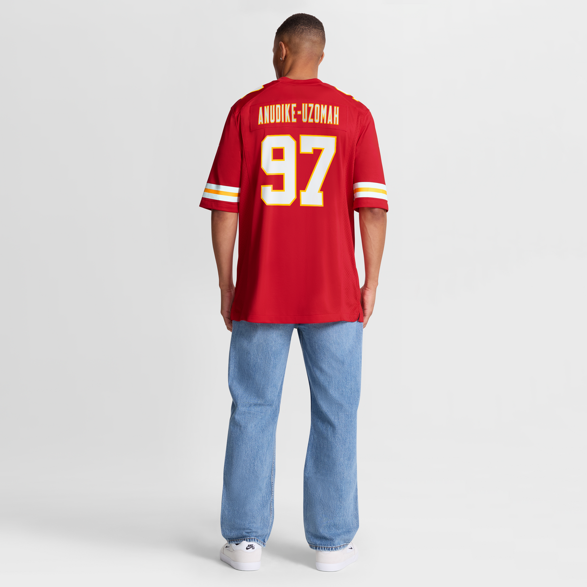 Men's Kansas City Chiefs Felix Anudike-Uzomah Nike Red Game Jersey