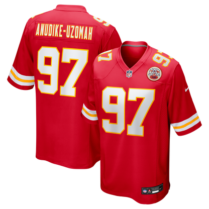 Men's Kansas City Chiefs Felix Anudike-Uzomah Nike Red Game Jersey
