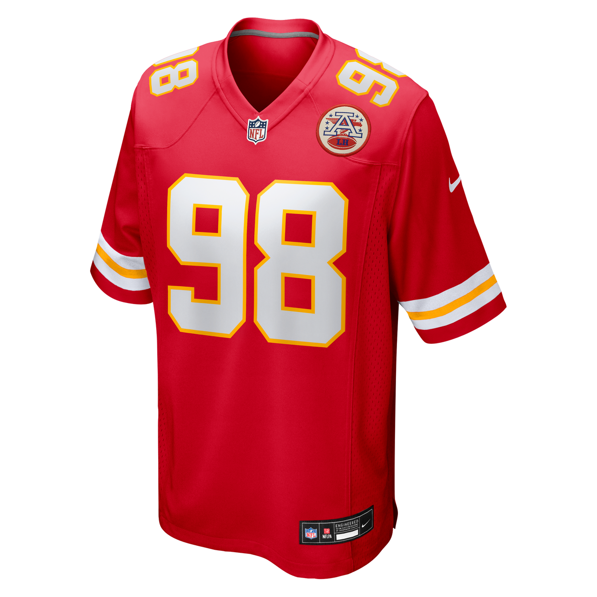 Men's Kansas City Chiefs Janarius Robinson Nike Red Team Game Jersey