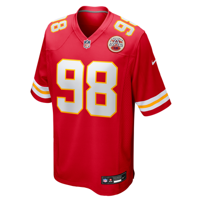 Men's Kansas City Chiefs Janarius Robinson Nike Red Team Game Jersey
