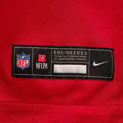 Men's Kansas City Chiefs Jason Brownlee Nike Red Team Game Jersey