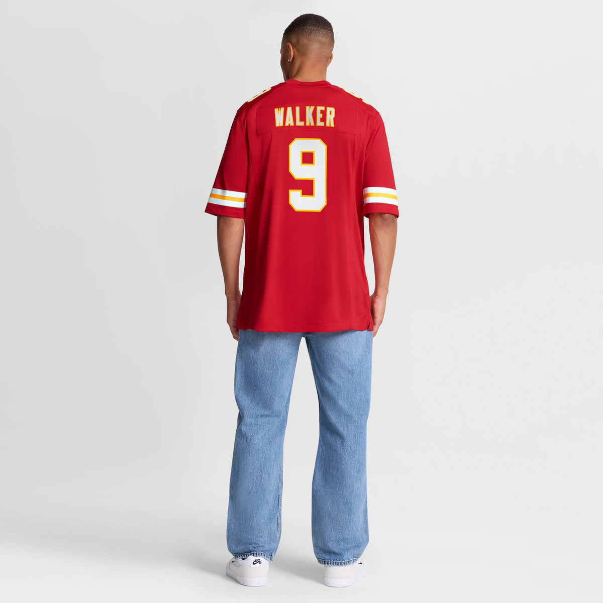 Men's Kansas City Chiefs Kenneth Walker III Nike Red Game Jersey
