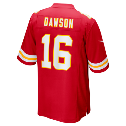 Men's Kansas City Chiefs Len Dawson Nike Red Game Retired Player Jersey