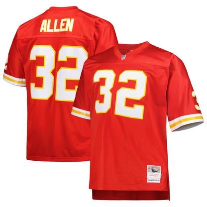 Men's Kansas City Chiefs Marcus Allen Mitchell & Ness Red Big & Tall 1994 Retired Player Replica Jersey