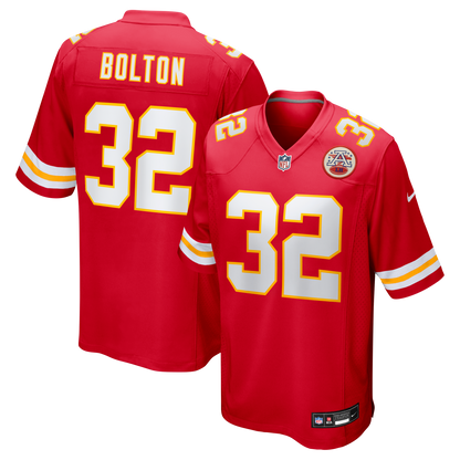 Men's Kansas City Chiefs Nick Bolton Nike Red Game Jersey