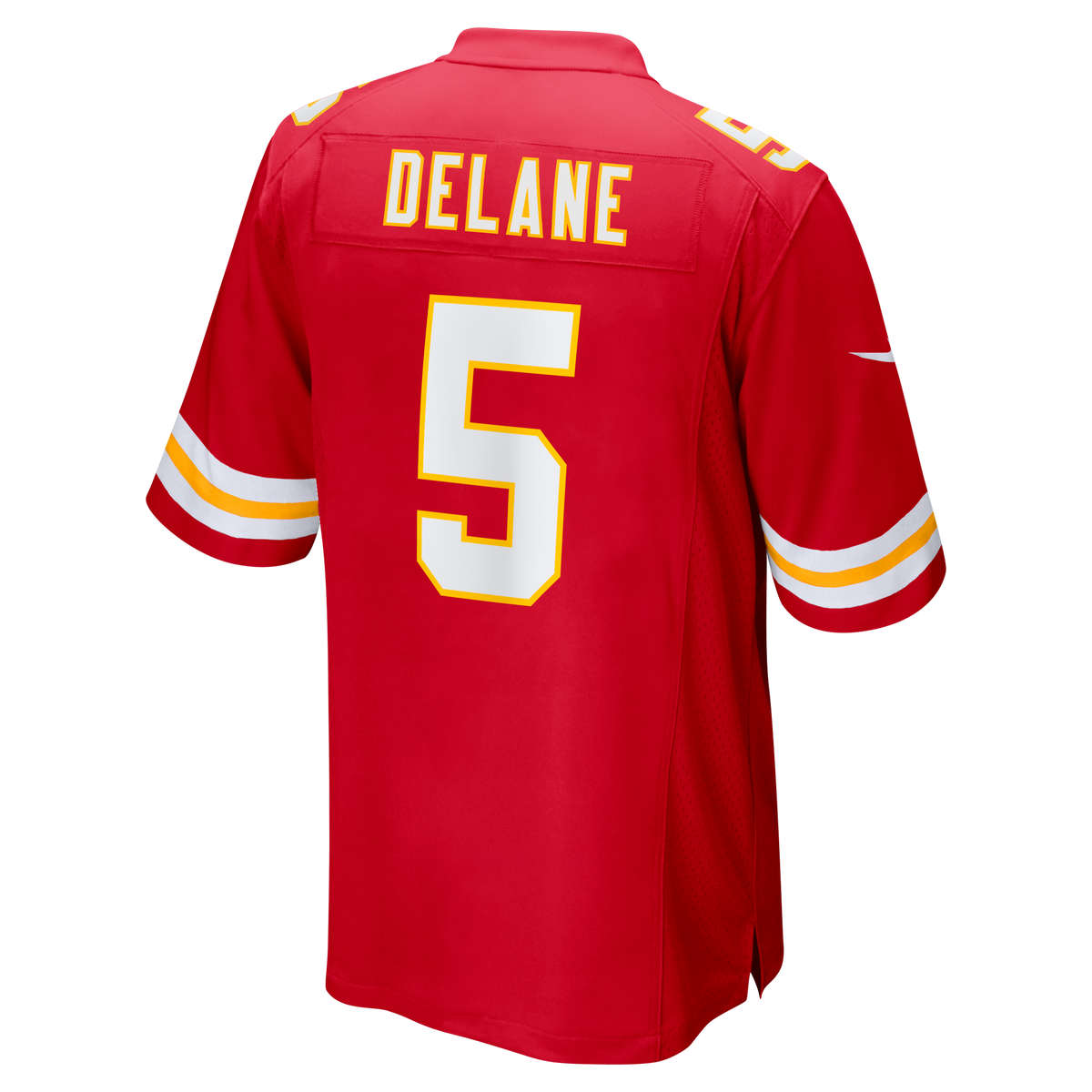 Men's Kansas City Chiefs Nike Red 2026 NFL Draft First Round Pick No. 6 Team Game Jersey