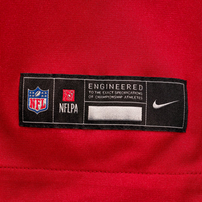 Men's Kansas City Chiefs Nike Red 2026 NFL Draft First Round Pick No. 6 Team Game Jersey