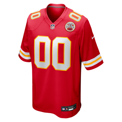 Men's Kansas City Chiefs Nike Red Custom Game Jersey