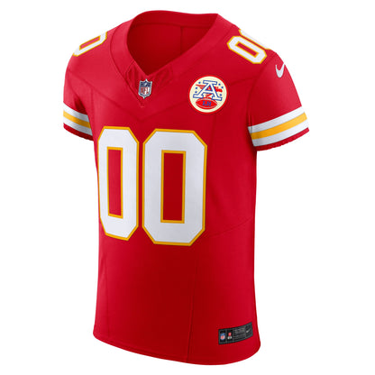 Men's Kansas City Chiefs Nike Red Vapor F.U.S.E. Elite Custom Jersey