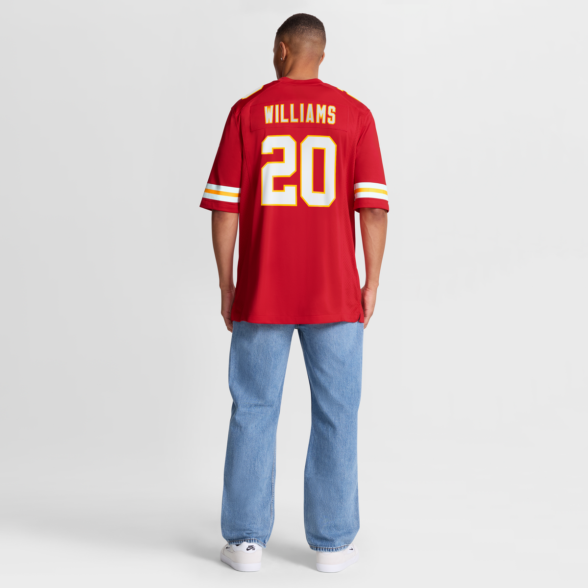 Men's Kansas City Chiefs Nohl Williams Nike Red Team Game Jersey