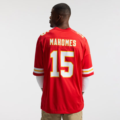 Men's Kansas City Chiefs Patrick Mahomes Nike Red Game Jersey