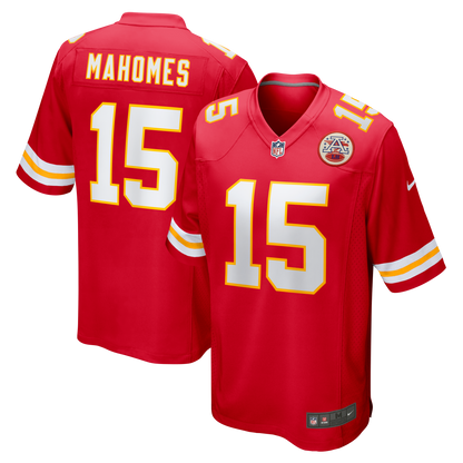 Men's Kansas City Chiefs Patrick Mahomes Nike Red Game Jersey