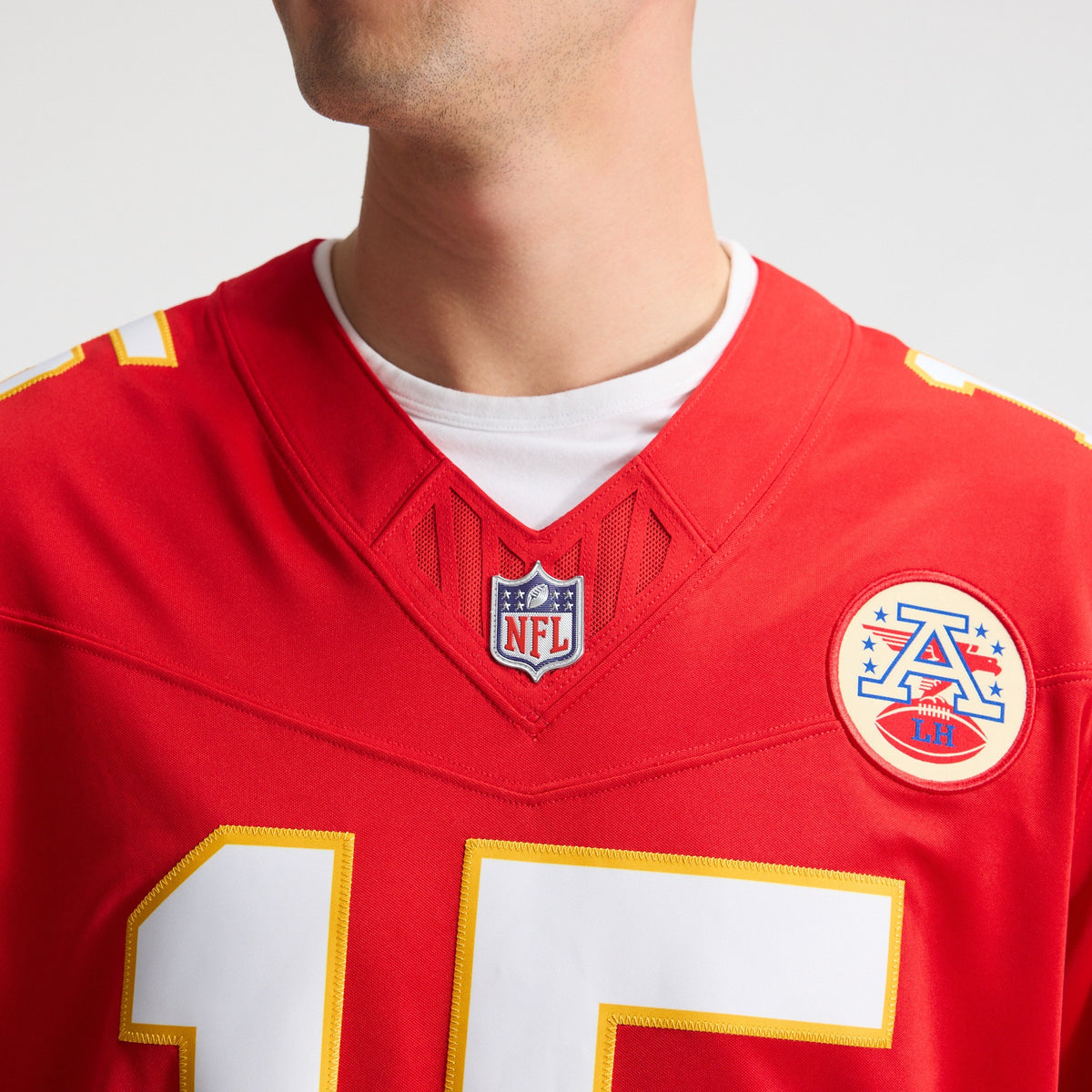 Men's Kansas City Chiefs Patrick Mahomes Nike Red Team Vapor F.U.S.E. Stitched Limited Jersey